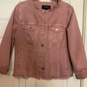 Liverpool Dusty Pink Denim Jacket